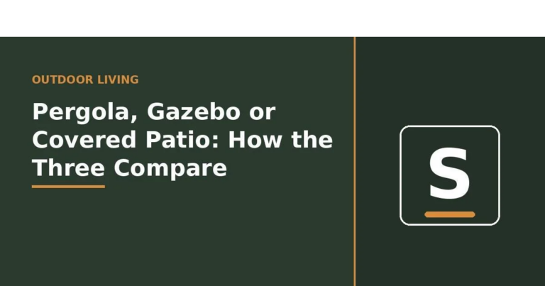 Pergola, Gazebo or Covered Patio: How the Three Compare